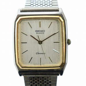 クロノス Chronos 腕時計 ウォッチ クォーツ スクエア ロゴ シルバー色 9021-5130 GY18
