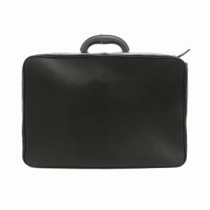 LANVIN ブリーフケース ビジネスバッグ レザー 牛革 黒 ブラック GY18 /TZ