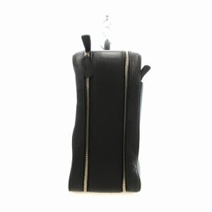 LANVIN ブリーフケース ビジネスバッグ レザー 牛革 黒 ブラック GY18 /TZ