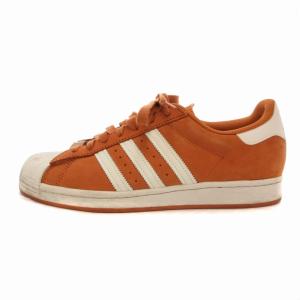 adidas SUPERSTAR HALLOWEEN スニーカー シューズ ローカット スエード 27.5cm オレンジ 白 ホワイト GW8847