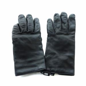 LOUIS VUITTON ゴン LV ステープル エディション グローブ ブラック MP2429