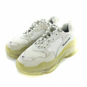 BALENCIAGA トリプルS スニーカー US8 ホワイト 541624