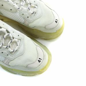 BALENCIAGA トリプルS スニーカー US8 ホワイト 541624