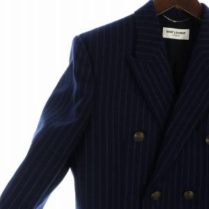 Saint Laurent サンローラン￼ヒョウ柄 レザージャケット イヴサン