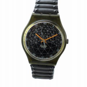 Sunscratch 腕時計 ウォッチ ソーラー ロゴ 黒 ブラック SRM103 GY11 /MQ