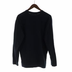 PLAY Comme des Garçons AD2022/9 Tシャツ カットソー 長袖 ロンT 刺繍 L 黒 ブラック GY18