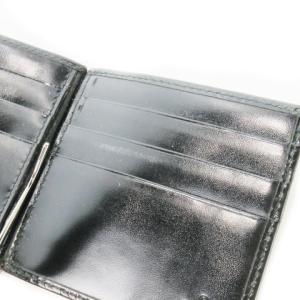 GUCCI GGインプリメ 二つ折り 財布 カードケース ウォレット 小銭入れなし マネークリップ 黒 ブラック