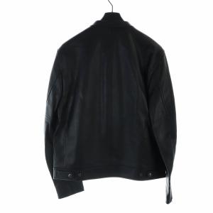 COACH ライダースジャケット シグネチャー L ブラック