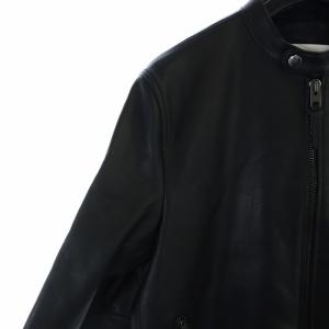 COACH ライダースジャケット シグネチャー L ブラック
