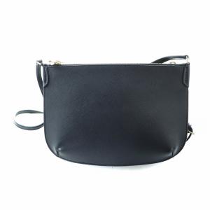 A.P.C. SAC SARAH ショルダー バッグ レザー ロゴ ゴールド金具 黒 ブラック GY18
