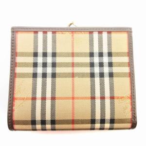 burberrys ヴィンテージ 二つ折り財布 ノバチェック ベージュ