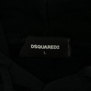 DSQUARED2 ディーンフィットスウェット dean fit sweater パーカー トレーナー 長袖 裏起毛 プルオーバー ロゴ プリント