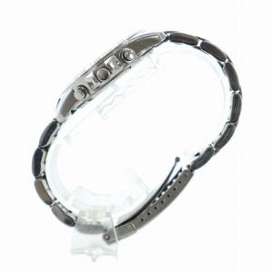 SEIKO 腕時計 ウォッチ クォーツ 白文字盤 デイト カレンダー付き クロノグラフ ロゴ シルバー色 7T92-0DW0