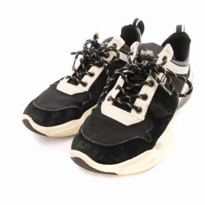 G4941 CITYSOLE RUNNER スニーカー シューズ ロゴ 24.5 黒 H20113