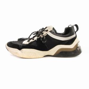 COACH G4941 CITYSOLE RUNNER スニーカー シューズ ロゴ 24.5 黒 H20113