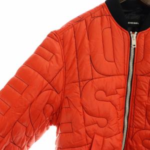 DIESEL キルティング ブルゾン XL オレンジ
