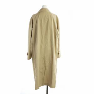 BURBERRY LONDON スプリングコート ステンカラー 長袖 背抜き ノバチェック 大きいサイズ 15 XXL ベージュ GY18