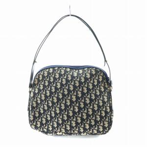 Christian Dior ワンショルダーバッグ トロッター ネイビー