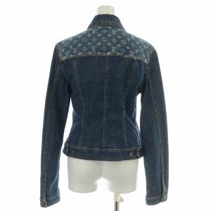 LOUIS VUITTON 06SS モノグラム デニム ジャケット 38 インディゴ RW062W WJJA 15CKJ