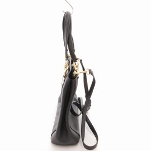 COACH F57847 ミネッタ ハンドバッグ ショルダー 2WAY レザー 革 黒 ブラック