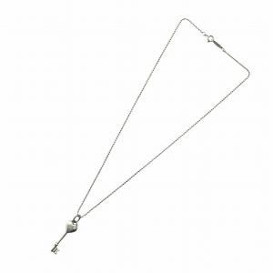 TIFFANY&Co. ハートキー ネックレス 1P ダイヤ Silver925