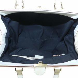 GUCCI ハンドバッグ ドクターバッグ PVC GG柄 シェリーライン ホワイト 146002