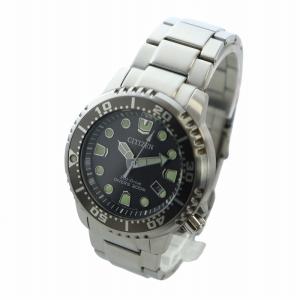 CITIZEN PROMASTER エコドライブ 腕時計 クォーツ グレー文字盤 デイト カレンダー付き