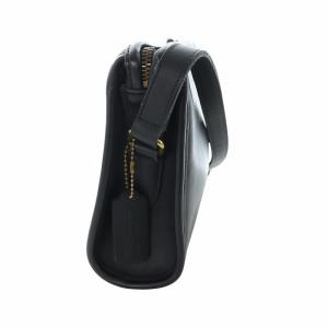 COACH ヴィンテージ オールドコーチ ショルダーバッグ レザー ロゴ 黒 ブラック GY18