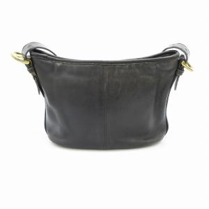 COACH オールド ヴィンテージ 4143 ショルダーバッグ レザー ブラック /UO GY11
