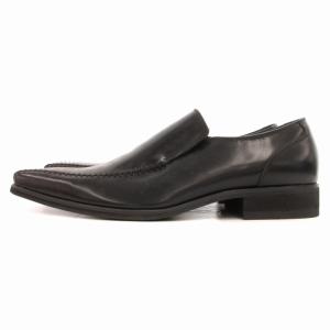 HIROKO KOSHINO ビジネスシューズ 革靴 レザー 25.5 黒 ブラック GY18 /TZ