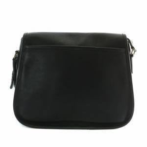 COACH オールドコーチ 049 ショルダーバッグ レザー ターンロック ゴールド金具 黒 ブラック