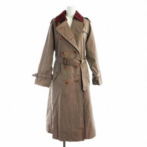 90年製 トレンチコート レッド