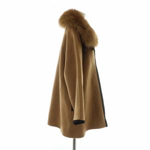 Diagram ポンチョシルエットコート 36 ブラウン