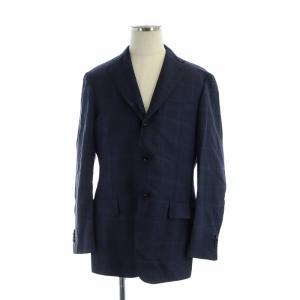 RING JACKET チェック柄 テーラードジャケット 美品】RING JACKET チェック柄 テーラードジャケット