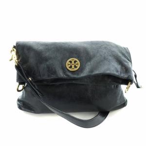 ショルダーバッグ 2WAY 斜め掛け ゴールド金具 レザー ロゴ 黒 ブラック GY11 /MQ