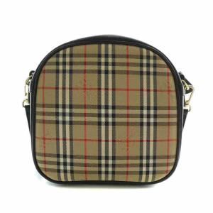 burberrys ヴィンテージ ショルダーバッグ ポシェット ノバチェック ベージュ ブラック