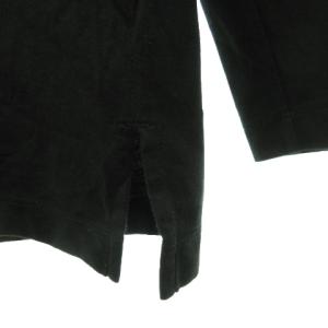 Y-3 長袖Tシャツ カットソー ロンT クルーネック コットン ワンポイント ロゴ M 黒 ブラック