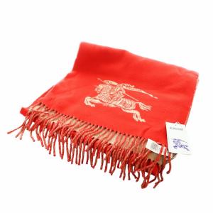 リバーシブル EKD カシミア スカーフ マフラー レッド