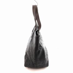 ANYA HINDMARCH ハンドバッグ トート レザー パンチング ロゴ 紺 ネイビー GY11 /TZ