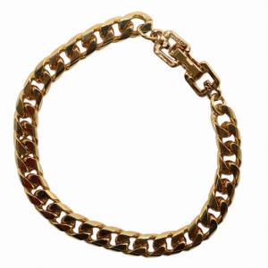 GIVENCHY ヴィンテージ 喜平 ブレスレット チェーン ゴールドカラー 金色 /KW GY18