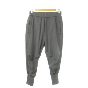 BALLOON JERSEY PANTS ジョガーパンツ ストレッチ 裏起毛 M グレー RB-433