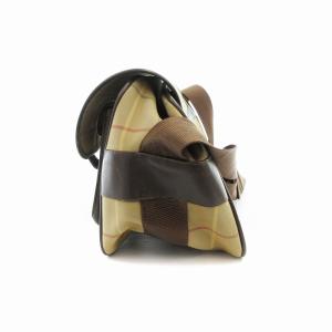 burberrys ショルダーバッグ チェック柄 イングランド製 ベージュ