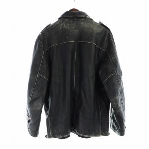 DOLCE&GABBANA ライダースジャケット ブラック