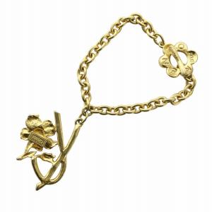 KENZO ブレスレット アクセサリー 花 フラワーモチーフ Kロゴ ゴールド色 GY18