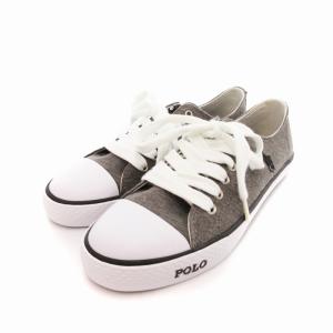 RFS10665 CARSON スニーカー シューズ ローカット ポニー刺繍 23.0cm グレー