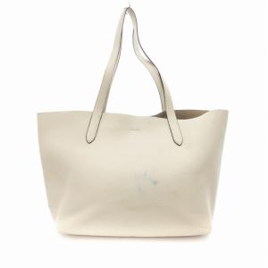 COACH キャメロン トートバッグ ハンドバッグ レザー 白 ベージュ CC050