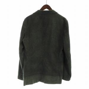 COMME des GARCONS HOMME AD2004 テーラードジャケット ブレザー シングル 長袖 総裏地 S カーキ HN-J040 GY17
