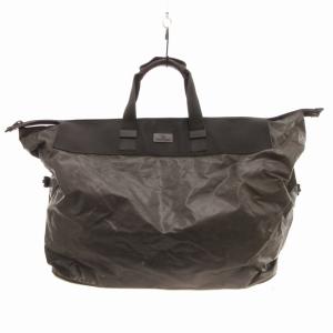 ISSEY MIYAKE ボストンバッグ トラベルバッグ ショルダー ロゴ 切替 黒 ブラック /FT