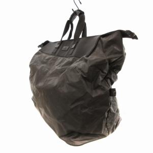 ISSEY MIYAKE ボストンバッグ トラベルバッグ ショルダー ロゴ 切替 黒 ブラック /FT