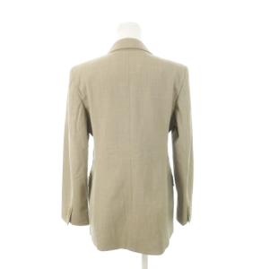 Max Mara 白タグ テーラードジャケット 総裏地 3B ウール 40 M ベージュ /AH4 GY18